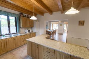 Kuchyň nebo kuchyňský kout v ubytování Holiday House Vitice 21