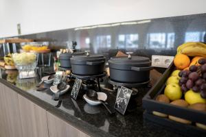 Comida no hotel ou em algum lugar perto