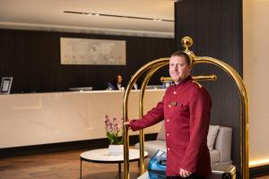 Členové personálu v ubytování Unirea Hotel & Spa