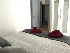 Posteľ alebo postele v izbe v ubytovaní HabitaHost Colón