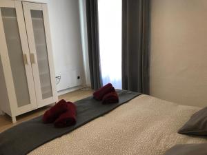 Posteľ alebo postele v izbe v ubytovaní HabitaHost Colón
