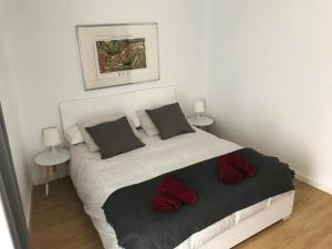 Posteľ alebo postele v izbe v ubytovaní HabitaHost Colón