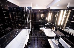 Koupelna v ubytování Grandium Hotel Prague