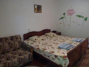Кровать или кровати в номере Гостевой дом Наш Казантип