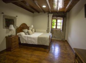 Postel nebo postele na pokoji v ubytování Iberik Casa Vilamor