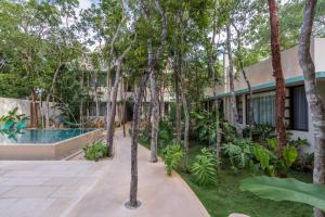 Zahrada ubytování Hotel Tiki Tiki Tulum