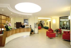 The lobby or reception area at Hotel Maria Nella
