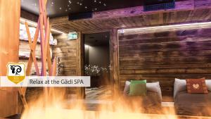 Oleskelutila majoituspaikassa Hotel Daniela
