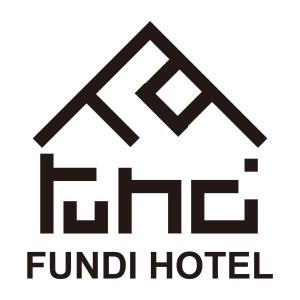 logotipo del hotel fridi en FUNDI Hotel, en Tainan
