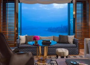 Istumisnurk majutusasutuses Rosewood Hong Kong