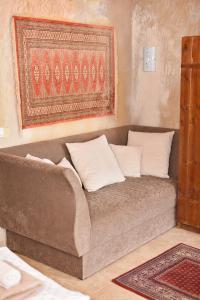 Posezení v ubytování Sirocave barlang apartmanok