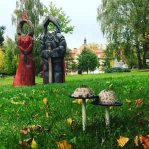 Zahrada ubytování Hotel Zámek Berchtold