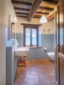 Koupelna v ubytování La casa sul ponte