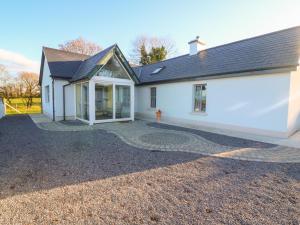 Bygningen som feriehuset ligger i