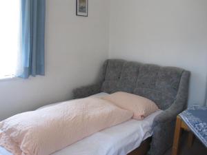Postel nebo postele na pokoji v ubytování Bei Weirich