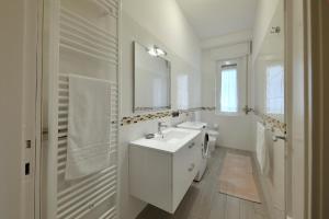 A bathroom at Casa Malìca