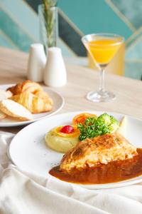 Essen im Hotel oder in der Nähe