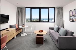 Posezení v ubytování Quest South Perth Foreshore