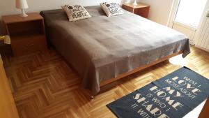 Postel nebo postele na pokoji v ubytování Apartment Old Town ,Top location, Brand New