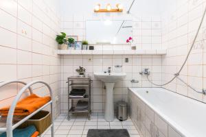 Vonios kambarys apgyvendinimo įstaigoje Apartments Grebovka