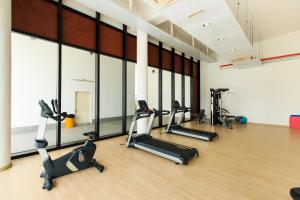 Fitness centrum a/nebo fitness zařízení v ubytování Encorp Strand Residences by Airhost