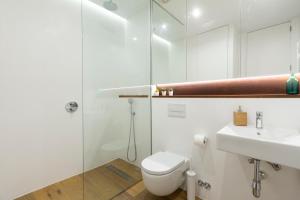 Vonios kambarys apgyvendinimo įstaigoje Urbantec Realty - Atocha y Museos