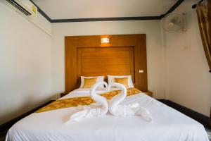 Postel nebo postele na pokoji v ubytování Numjaan Resort