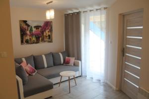 Posezení v ubytování Apartament "Zacisze"