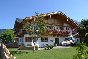 Zahrada ubytování Appartement Herzog