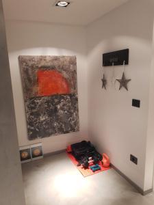 Televízia a/alebo spoločenská miestnosť v ubytovaní Apartman VIP, with Free Garage Parking