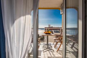 Balkón alebo terasa v ubytovaní Apartmani Adria LiLa Crikvenica Dramalj