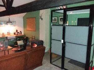 Kuchyň nebo kuchyňský kout v ubytování B&B LoFt 21