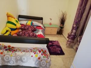 A bed or beds in a room at Casa Al Castello
