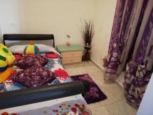 A bed or beds in a room at Casa Al Castello