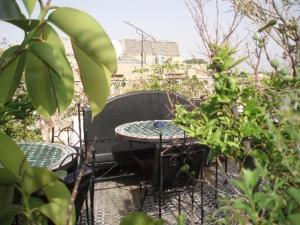 Zahrada ubytování Riad Hôtel Belleville Marrakech