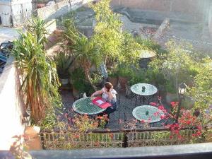 Zahrada ubytování Riad Hôtel Belleville Marrakech