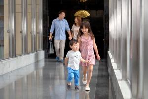 Os clientes hospedados em Mandarin Oriental, Hong Kong