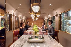 Os clientes hospedados em Mandarin Oriental, Hong Kong