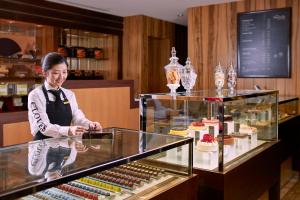 Os clientes hospedados em Mandarin Oriental, Hong Kong