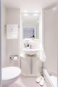 ห้องน้ำของ VISIONAPARTMENTS Baarerstrasse - contactless check-in