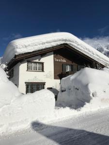 Studio in Klosters v zimě