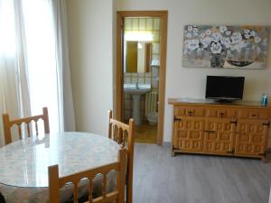 Sjónvarps- og/eða afþreyingartæki á Hotel Nice
