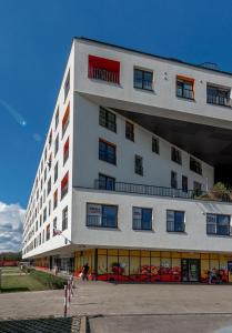 Budova, v ktorej sa apartmán nachádza