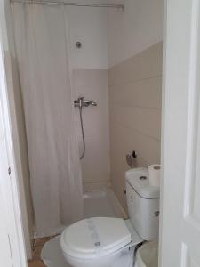 Koupelna v ubytování Hostal Lima