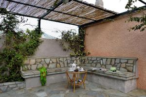 A balcony or terrace at Villa Loutraki Sunset