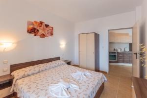 Kuchyň nebo kuchyňský kout v ubytování Aparthotel Costa Calma