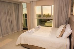 Katil atau katil-katil dalam bilik di SERPYL Plaza Hotel