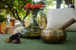 Zahrada ubytování Hostal Corazón de Tagua
