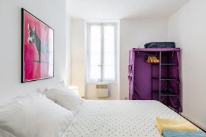 Posteľ alebo postele v izbe v ubytovaní LA JOLIETTE- Spacieux et lumineux, 4 couchages