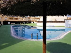 Bazén v ubytovaní Apartamento con piscina en Oliva Nova alebo v jeho blízkosti